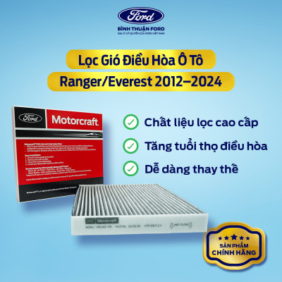 [COMBO GIÁ HỜI] Nước Rửa Kính Ô Tô Pha Sẵn 1L + Lọc gió điều hòa Ô Tô | Motorcraft Chính Hãng