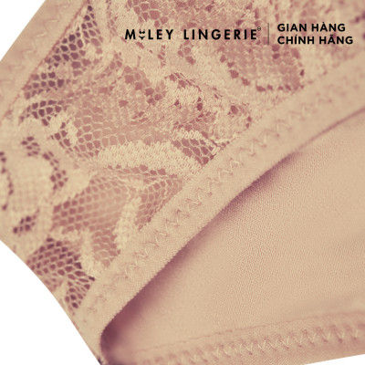 Bộ Áo Và Quần Lót Nữ Modal Phối Ren Fecthing Dream Màu Nude Miley Lingeire - BRL002-FCM04