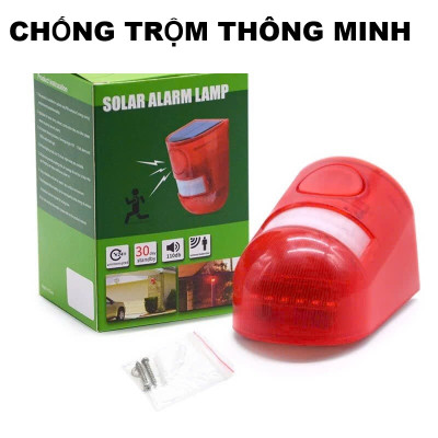 Báo Động Chống Trộjm Hồng Ngoại Loại Xịn – Không Dây, Dùng Pin Năng Lượng Mặt Trời Tiện Lợi, đèn trang trí