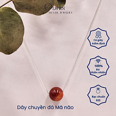 Dây Chuyền Đá Phong Thủy Bạc S925 Trang Sức Nữ - Jewelry, Chain - Voi