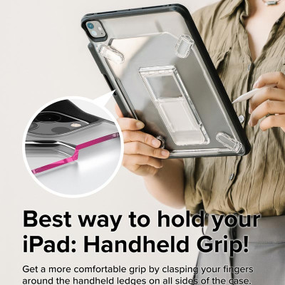 Ốp lưng cho iPad Pro 13" M4 / Pro 11″ M4 / Air 6 13" M3/M2 / Air 6 11" M3/M2 / Air 5 / Air 4 RINGKE Fusion Sketch Stand - Hàng Chính Hãng