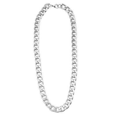 Vòng cổ dây chuyền bản to titan không rỉ