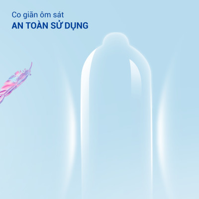 Bao cao su Shell Intense siêu mỏng 0.04mm - Hộp 3 cái | SHELL CHÍNH HÃNG