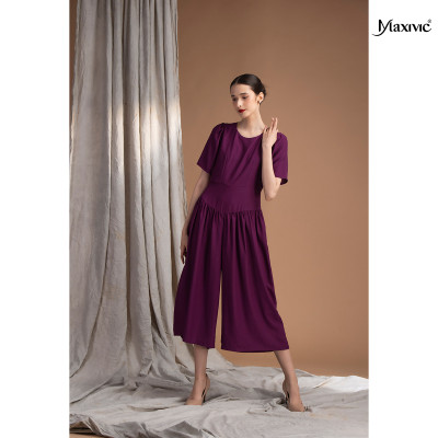 Bộ Jumpsuit tím Maxivic M082268