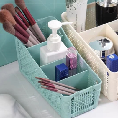 Kệ đựng mỹ phẩm 4 ngăn, khay đựng đồ trang điểm, makeup NBL bằng nhựa tiện ích cao cấp