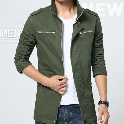 Áo khoác kaki nam 2 lớp thời trang SITAKI cao cấp AKK18