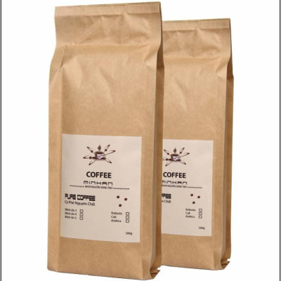 Cà phê phin Minh An (Arabica & Robusta) Rang xay nguyên chất - Túi 500g
