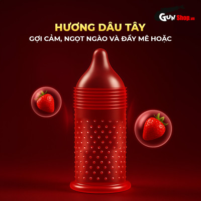 Bao cao su Shell Performax 6 in 1 - Kéo dài thời gian - Hộp 1 cái