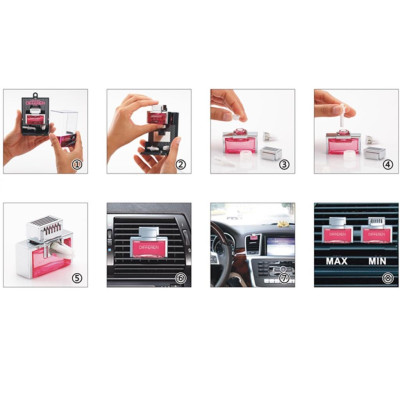 Nước hoa ô tô Differen nước hoa xe hơi cao cấp nhập khẩu từ Nhật Bản chiết xuất 100% thiên nhiên khử mùi chống say xe tố