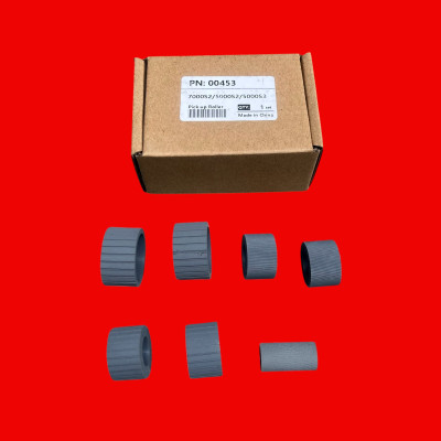 Bộ cao su kéo giấy cho máy Scan HP 5000S2/ 5000S3/ 7000S2 ( Bộ 7 quả ) - Hàng nhập khẩu.