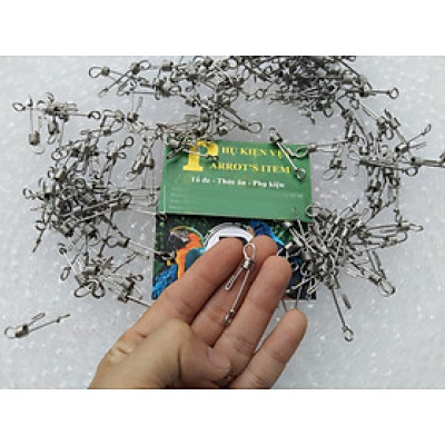 1 CÁI ĐẦU MÓC XÍCH CHÂN VẸT (KHÓA CHẮC CHẮN TRÁNH CHIM MỞ RA ĐƯỢC)