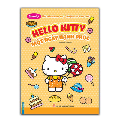 Sách - Bóc Dán Nhanh Tay - Hello Kitty - Combo 3 Cuốn - Minh Thắng