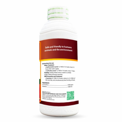 Nano Đồng (Nano Copper Pro) Vietnam Tech hỗ trợ xử lý vi khuẩn, nấm, tảo độc, ký sinh trùng trong ao nuôi, bể cá cho thủy sản 1000ml