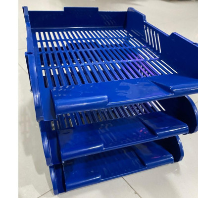 Khay 3 tầng trụ nhựa Xukiva 182-3