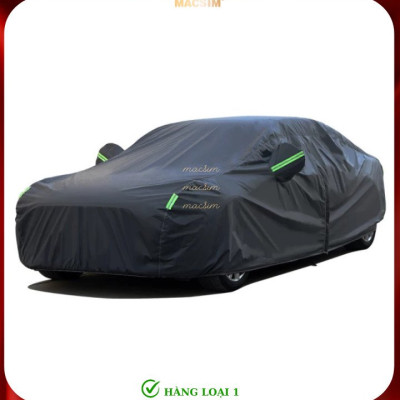 Bạt phủ ô tô thương hiệu MACSIM dành cho Toyota Corolla Cross- màu đen - bạt phủ trong nhà và ngoài trời