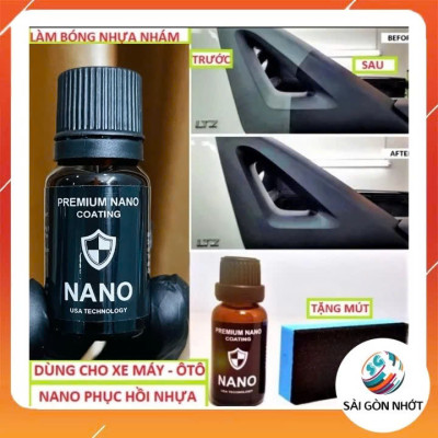 Phục Hồi và Bảo VJệ: Công Nghệ Nanjo Dưỡjng & Đánh Bóng Cho Nhựa Đen Ô Tô và Xe Máy, ĐÈN TRANG TRÍ, ĐỒNG HỒ TREO TƯỜNG