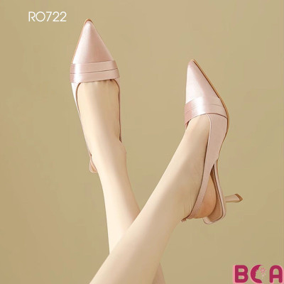 [TIỂU THƯ]  Giày Công Sở Nữ Style Mới Cao Gót 6 phân RO722 ROSATA tại BCASHOP - Sang - Xịn - Êm - Tôn Chân - Tôn Dáng