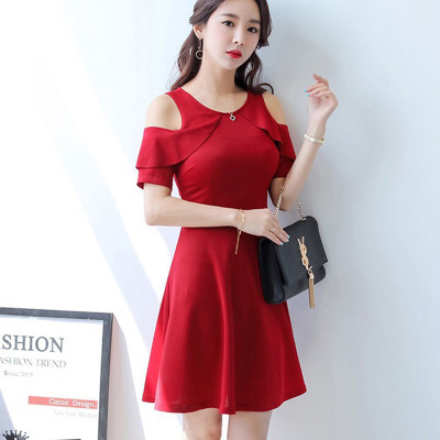 Đầm công sở dự tiệc dạo phố QK13 - Đầm nữ dự tiệc - Đầm dáng xòe