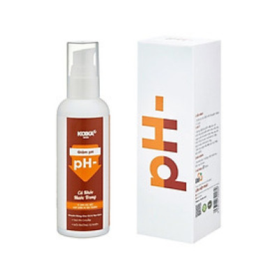 KOIKA pH- ( chai 105ml) VI SINH ĐẶC BIỆT GIÚP GIẢM PH MÔI TRƯỜNG CHUYÊN DÙNG CHO CÁ VÀ TÉP CẢNH
