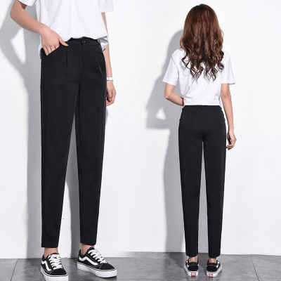 Quần baggy nữ Haint Boutique khóa kéo vải tuyết mưa dày dặn QT33