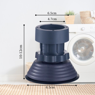 (LOẠI 1) Bộ 4 chân chống rung cho máy giặt, tủ lạnh - Chân kê tăng giảm chiều cao, đế cao su chống rung, chống trượt - Hàng chính hãng dododios