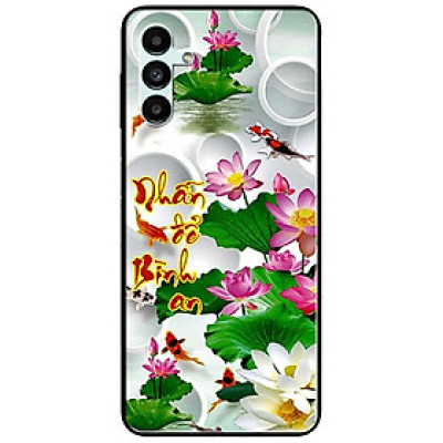 Ốp lưng dành cho Samsung A13 5G - Samsung A33 5G - Thư Pháp Nhẫn Sen