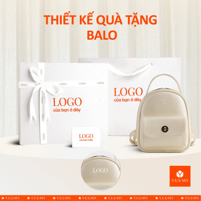 Balo Yuumy ( Thời trang nữ mini phong cách dễ thương - Balo da Glossy YBA110 )