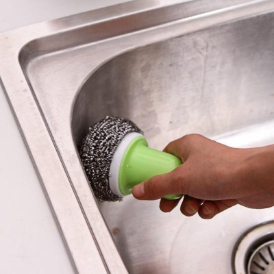 Dụng Cụ Chà Rửa Xoong Nồi Chén Tiện Lợi