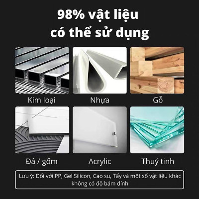 Keo Dán Đa Năng, Keo Siêu Dính, Dán chắc như đóng đinh NOMORE NAIL Tuýp 60g