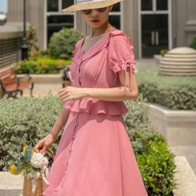 Bi Pink Dress - Hồng
