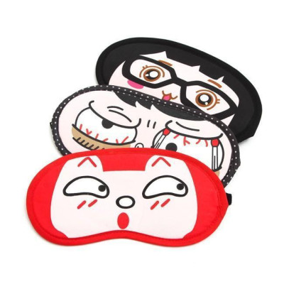 Tấm Che Mắt Dễ Ngủ Khi Đi Xe, Máy Bay Hoạ Tiết Nhiều Hình Dễ Thương