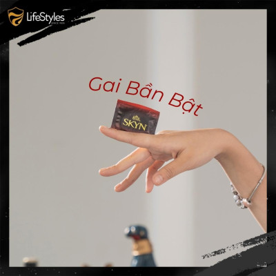 Combo Mượt Bần Bật - Bao cao su Lifestyles Skyn Intense Nonlatex 10 bao + 1 Bao cao su LifeStyles Zero 3 bao