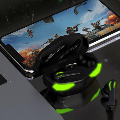 CINCATDY Tai Nghe Gaming True Wireless Headset Earbuds Headphone Bluetooth V5.0 Phiên Bản Nâng Cấp D17