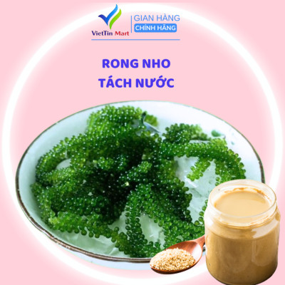 100Gr RONG NHO TÁCH NƯỚC sản xuất theo công nghệ Nhật Bản + gói sốt mè rang 15ml- Viettin mart