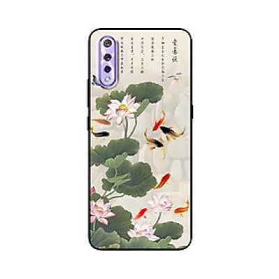 Ốp Lưng in cho Vivo S1 Mẫu Tranh Cá Koi - Hàng Chính Hãng