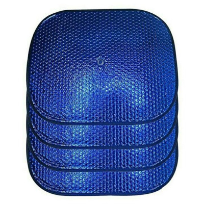Bộ 4 Tấm Chắn Nắng Ô Tô Xe Hơi Phản Quang, Ngăn Ngừa Tia UV Từ Ánh Nắng Mặt Trời Chiếu Trực Tiếp
