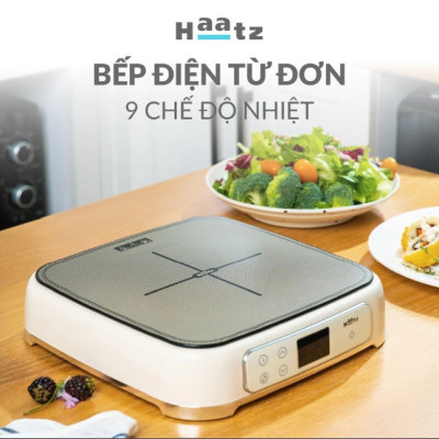 Bếp Từ Đơn Haatz CIM260 Màn Hình Led, 2100W Mặt Kính Ceramic, 9 Mức Nhiệt, Hẹn Giờ - Hàng Chính Hãng