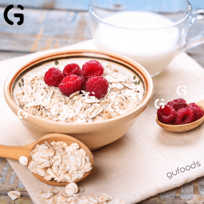 Yến mạch tươi GUfoods - Giàu chất xơ & protein thực vật, Tốt cho sức khoẻ, Healthy, Lành mạnh, Tập gym, Eat clean