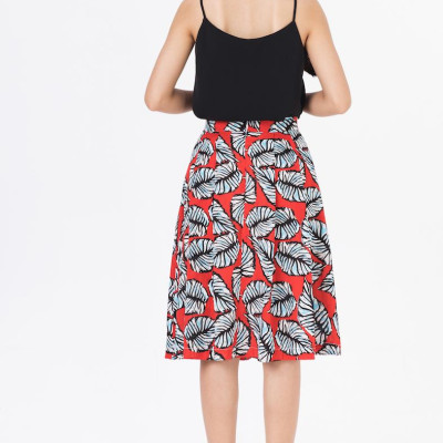 Áo 2 Dây Cúc Bọc Đ De Leah