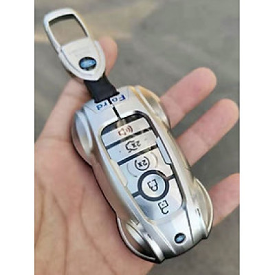 Ốp chìa khóa Kim Loại Độc, Đẹp, Sang Hãng xe ô tô FORD Ranger Wildtrak 4x2 Raptor Fx 4 Max Wildtrak XLT XL EcoSport next generation Ranger 2023