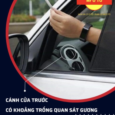 Rèm Che Nắng Xe Toyota Vios Loại 1 Mr Ô TÔ Bảo Hành 24 tháng Cam Kết Chuẩn Khít Theo Xe