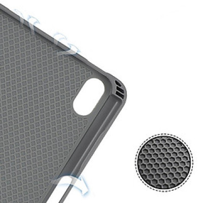 Bao da chống sốc cho iPad Air 6 13inch M2 2024 hiệu Mutural trang bị ngăn đựng bút, thiết kế tản nhiệt, hỗ trợ smartsleep - Hàng chính hãng