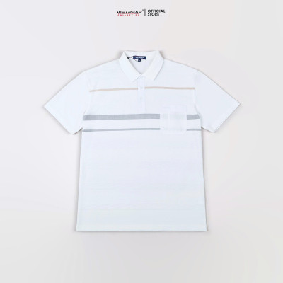 Áo Polo Nam VIỆT PHÁP Form Luxury - Thun Dệt Kim, lịch lãm, sang trọng 3314