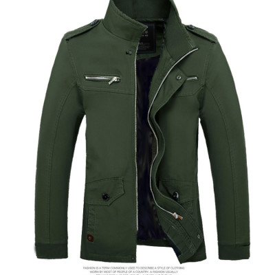 Áo khoác kaki nam 2 lớp thời trang SITAKI cao cấp AKK18