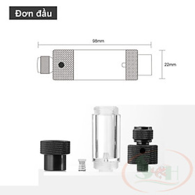 Đếm giọt Aquapro Smart Co2 Bubble Counter châm bù nước thông minh van co2 thủy sinh