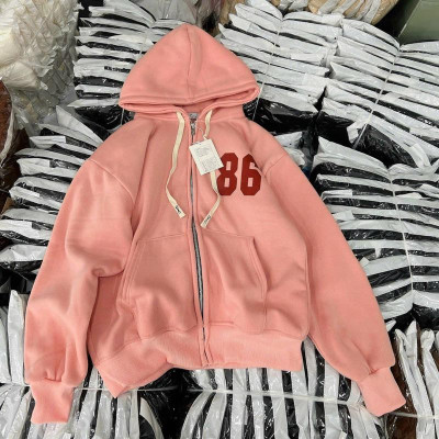 Áo khoát nỉ nữ 86 Form Rộng Chất Nỉ Dày Tay Bồng cực chất mẫu mới-A2066