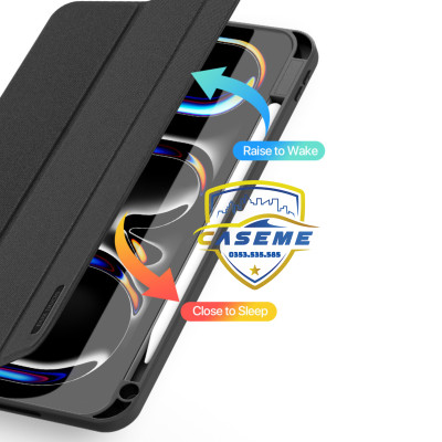 [iPad Air 6 M2] Bao Da Dành Cho iPad Air 6 11 inch M2 2024, iPad Air 6 13 inch M2 2024 Dux Ducis Domo Series Có Khe Cắm Bút - Hàng Chính Hãng