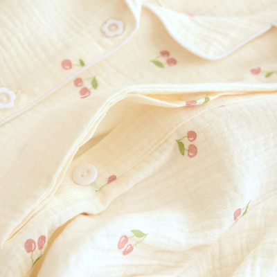 Bộ Đồ Bầu Và Sau Sinh Xô Muslin Cổ Tròn B2541 Hồng Phấn