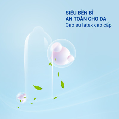 Bao cao su Shell Intense siêu mỏng 0.04mm - Hộp 3 cái | SHELL CHÍNH HÃNG