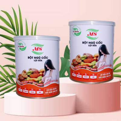 Ngũ Cốc Lợi Sữa (MS) - 500g 30 Loại Hạt mẫu mới - Bột Ngũ Cốc Lợi Sữa 